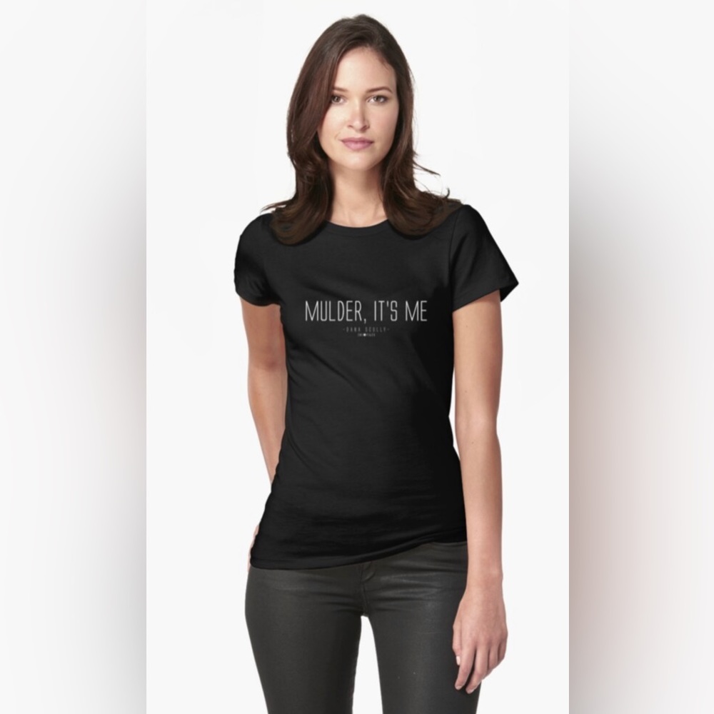 NWOT X-Files Mulder, It’s Me Fitted T-Shirt (Women’s 2XL)